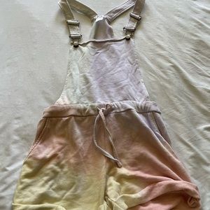 Venus tie dye overalls can